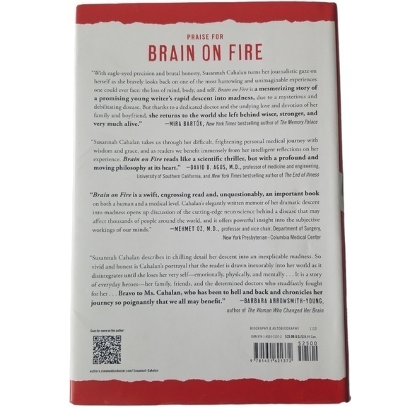 Brain on Fire: My Month‎ of Madness Hardcover Book by Susannah Cahalan - Picture 4 of 6
